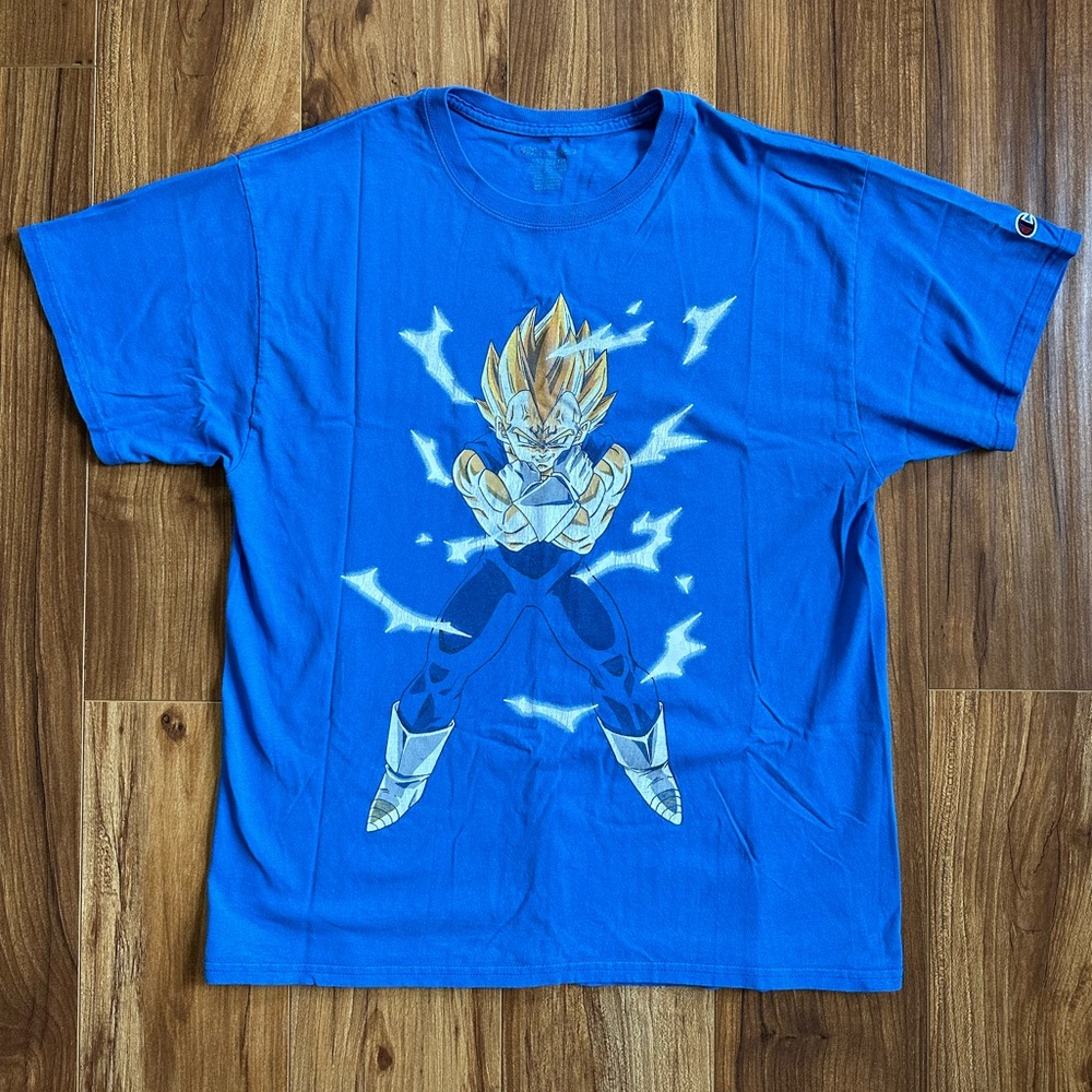 Champion x Vegeta Dragon Ball Z Men’s Large T Shirt